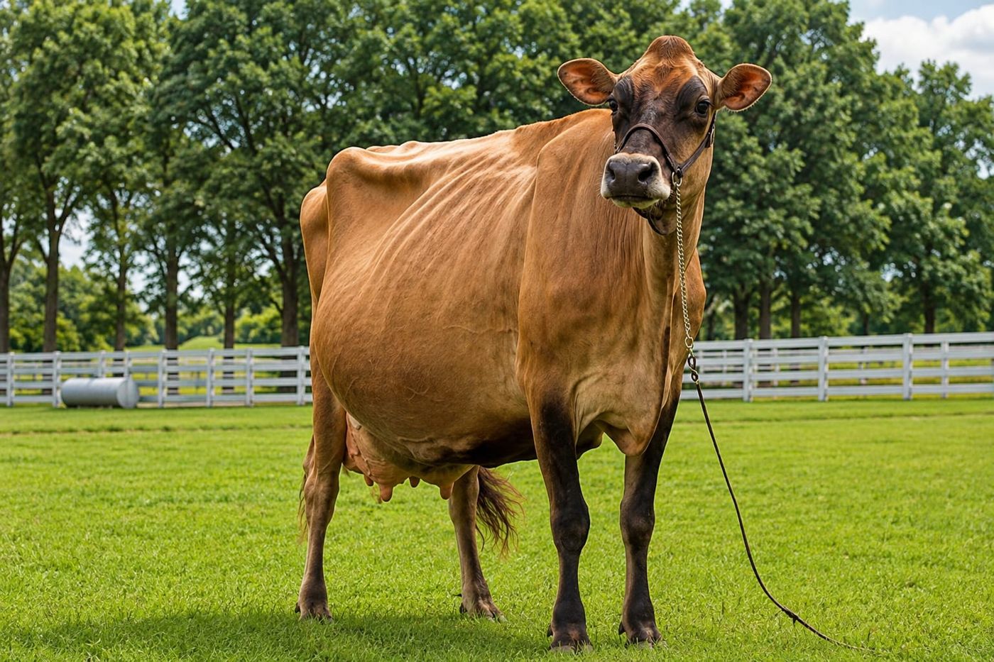 Jersey dairy cow